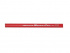 Плотничий карандаш, корпус красного цвета, твердость-мягкий, длина 17,5 см sela25