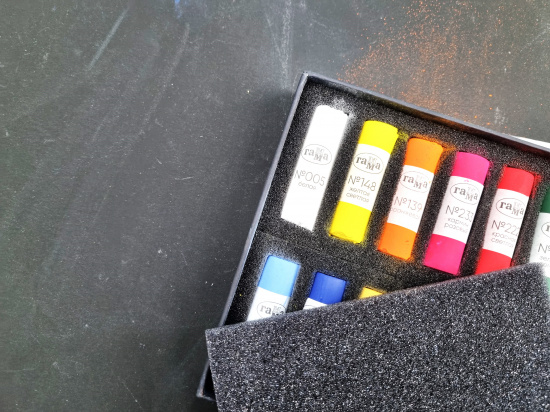 Пастель художественная, 12 цветов, картон. упак.