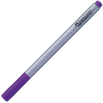 Ручка капиллярная Grip, фиолетовый 0.4мм sela25