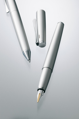 Чернильный роллер 368 "Studio", Палладиевое покрытие, M63, черный стержень