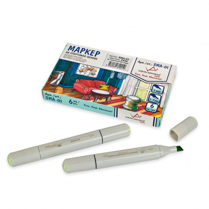 Маркер на спиртовой основе "Style", Z423 салатовый/Spectrum Green