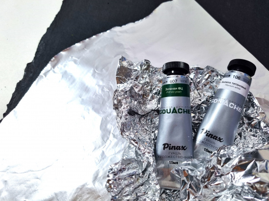 Набор гуашь художественная Pinax, 12цв. в тубах 15 мл, картон