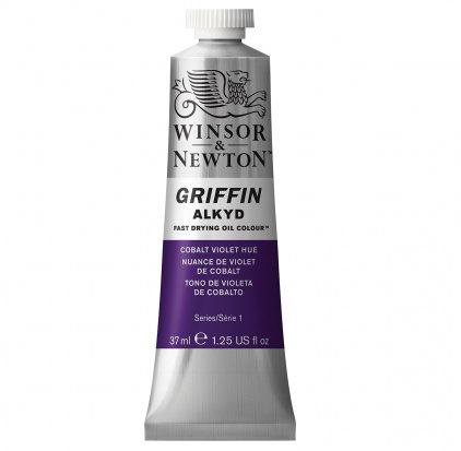 Алкидная краска Griffin, фиолетовый кобальт оттенок 37мл