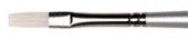 Кисть синтетика плоская длинная выставка длинная ручка "Artisan" №4 для водорастворимого масла