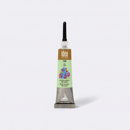 Рельеф по стеклу "Idea Vetro Rilievo" золото 20 ml sela67 YTD5