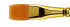 Кисть художественная "Галерея", синтетика, плоская, короткая ручка №22