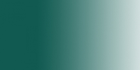 Профессиональные акварельные краски, большая кювета, цвет малахитовый зеленый 