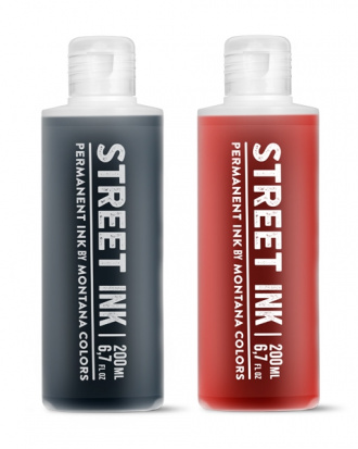 Заправка "Street ink" 200 мл, черные Заправка "Street ink" 200 мл, черные