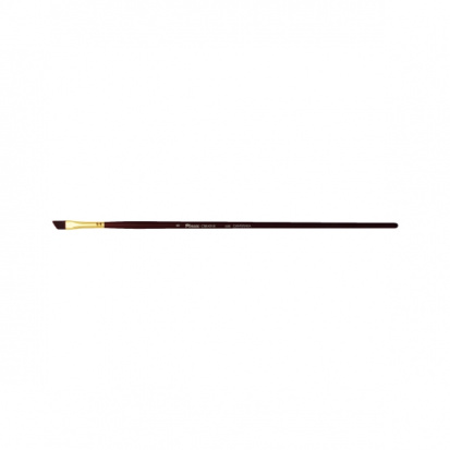 Кисть Pinax "Creative", синтетика жесткая, плоская, скошенная №6 (длинная ручка) sela25