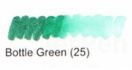 Маркер-кисть двусторонняя "Le Plume II", кисть и ручка 0,5мм, зеленая бутыль sela25
