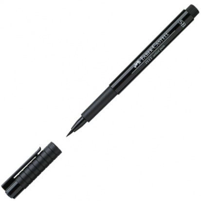 Ручка капиллярная Рitt Pen Soft brush, черный