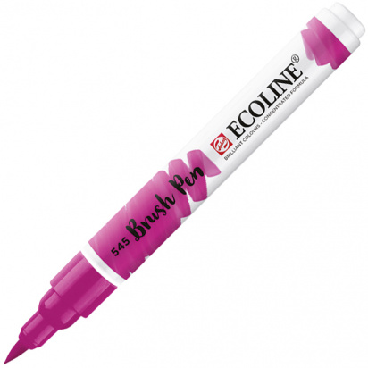 Маркер кисть "Ecoline" акварельный №545 красно-фиолетовый