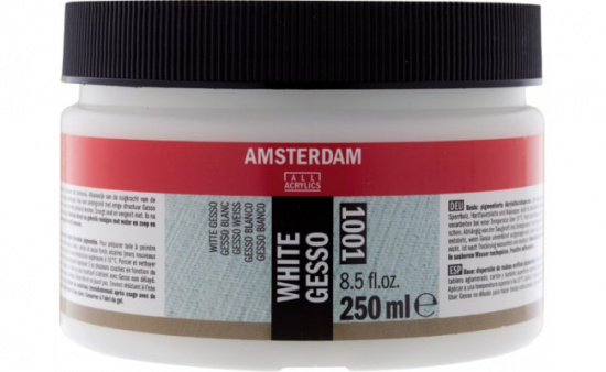 Грунт Gesso "Armsterdam" (1001) белый 250мл 