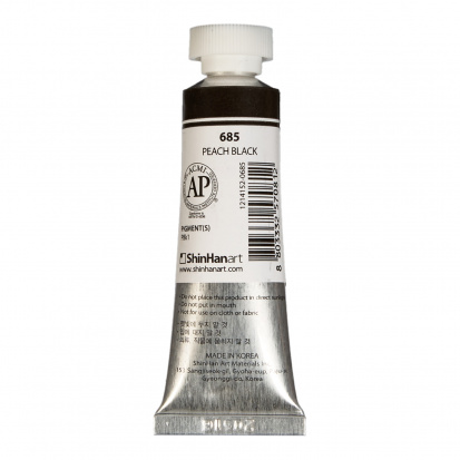 Акварельная краска "Pwc" 685 черный персик 15 мл