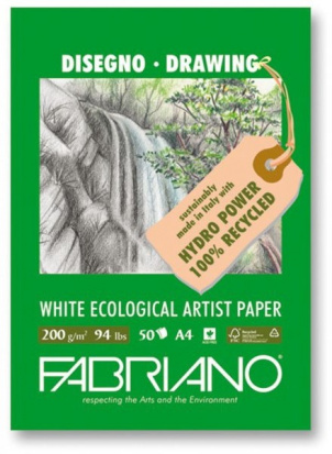 Блокнот для зарисовок "Disegno Artistico" 200г/м2 А3 мелкозернистая 25л 