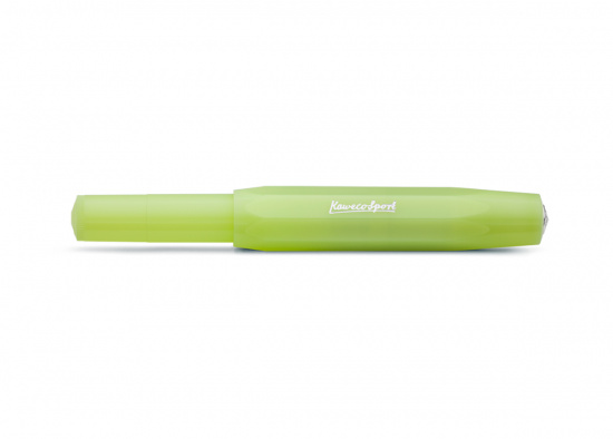 Ручка перьевая "FROSTED Sport "EF 0.5мм корпус лайм