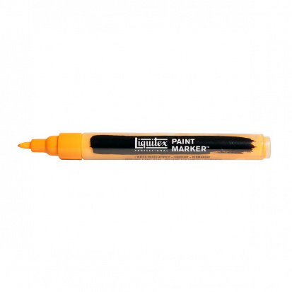 Маркер акриловый "Paint marker", Fine 2мм №720 кадмий оранжевый имит.