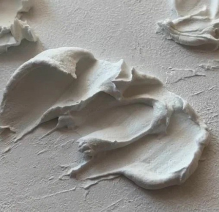 Паста акриловая рельефная, белая, 500 мл Паста акриловая рельефная, белая, 500 мл