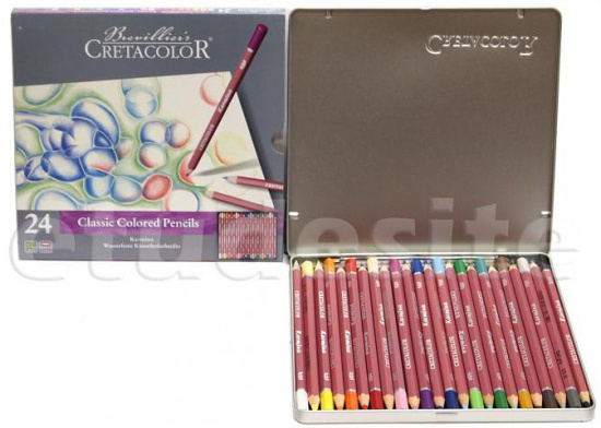 Набор цветных карандашей "Classic Colored Pencils" 24 цв. 
