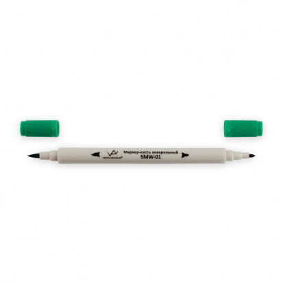 Акварельный маркер-кисть, Z400 изумрудный/Emerald Green sela39 YTZ2