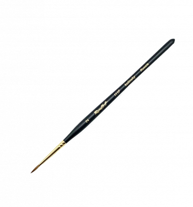 Набор кистей с фигурной ручкой из колонка серии "111F" №0, 1, 2