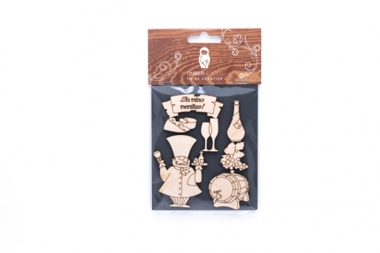 Набор заготовок для декорирования Cooking2 фанера 10х14см Набор заготовок для декорирования Cooking2 фанера 10х14см