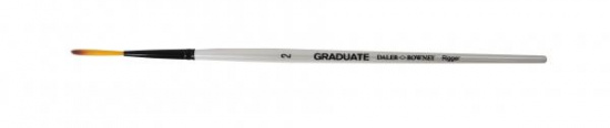 Кисть синтетика "Graduate" риггер короткая ручка № 2