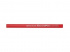 Плотничий карандаш, корпус красного цвета, твердость-средний, длина 17,5 см sela25
