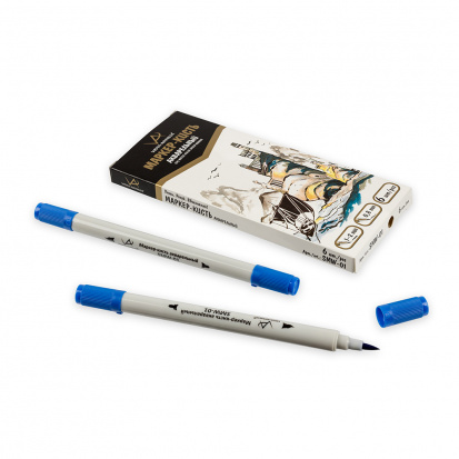 Акварельный маркер-кисть, K250 ярко-розовый/Deep Red