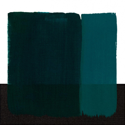 Масляная краска "Artisti", Зелено-голубая фц, 60мл 
