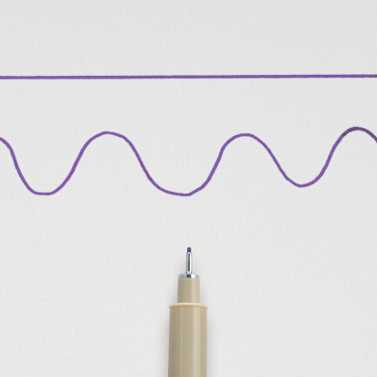Ручка капиллярная "Pigma Micron" 0.45мм, Фиолетовый
