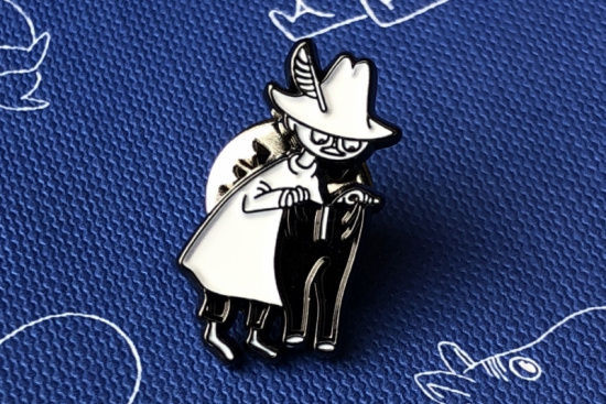 Значок эмалированный, Муми-тролли.Снусмумрик