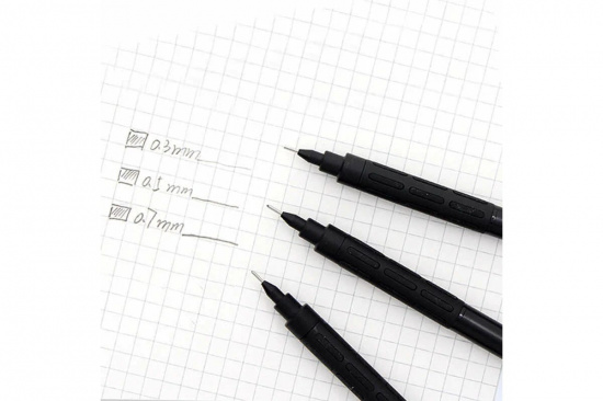 Карандаш автоматический профессиональный "Graph1000 forPro", чёрный корпус, 0.7 мм