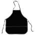 Фартук для труда и занятий творчеством с карманом, черный, 44х55 см