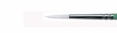 Кисть жемчужная синтетика, круглая, длинная ручка "1P1G" №2, для масла, акрила, гуаши, темперы