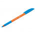 Ручка шариковая "Skyline", светло-синяя, 0,7мм, игольчатый стержень, грип sela