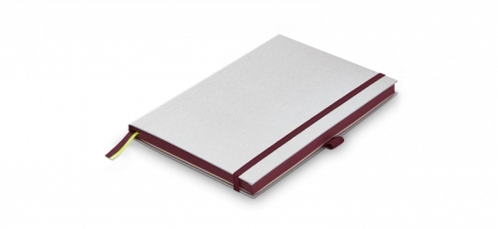 Записная книжка Лами, твердый переплет, формат А6, пурпурный цвет, 192стр, 90г/м2