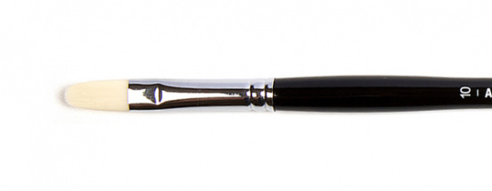 Кисть для акрила "Amsterdam 353L" жесткая синтетика овальная удлиненная, ручка длинная №10