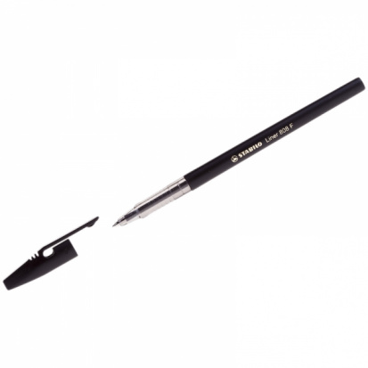Ручка шариковая "Liner 808" черная, 0,7мм