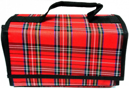 Пенал для маркеров, цвет шотландская клетка, рассчитан на 48 маркеров. 