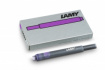 Картриджи для перьевой ручки Лами T10, Фиолетовый, 5 шт.