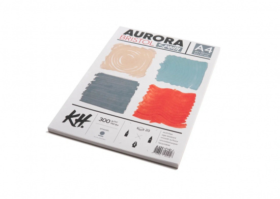Альбом-склейка для графики Aurora Bristol А4 20 л 300 г/м², гладкий