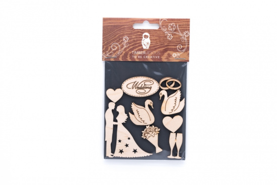 Набор заготовок для декорирования Celebrations5 фанера 10х14см