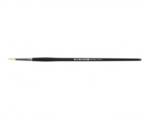 Кисть для масла VanGogh 261 щетина круглая,  ручка длинная №6