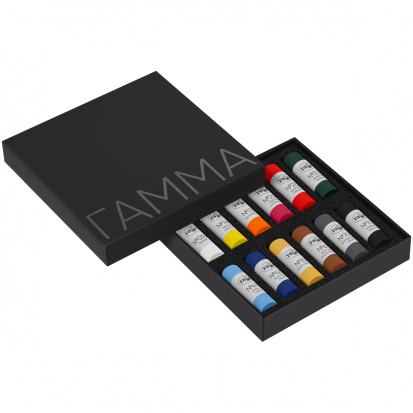 Пастель художественная, 12 цветов, картон. упак.