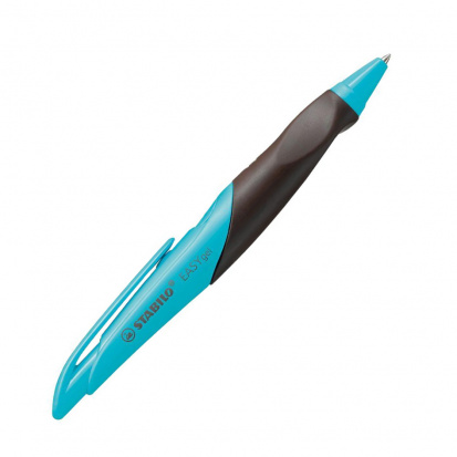 Ручка Гелевая "Easygel" для левшей, цвет корпуса: коричневый/лазурь, цвет чернил синий, толщина 0,5м