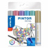 Маркеры "Pintor" Metal, 1,4мм, толщина линии 4,5мм, 6 цветов