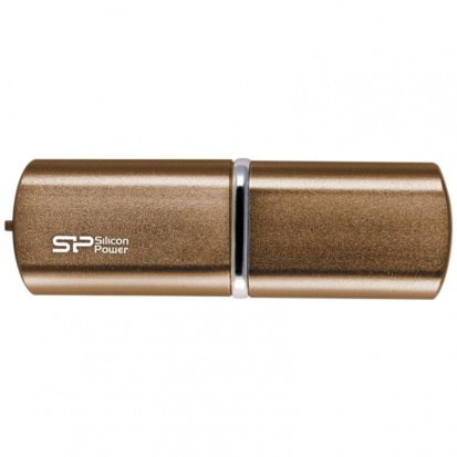 Память SiliconPower "Luxmini 720"  8GB, USB2.0 Flash Drive, Bronze (металл.корпус)
