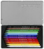 Aqua Monolith, набор, металлическая коробка, 10 цветов + 2 графитов. карандаша