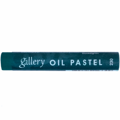 Пастель масляная "Gallery Oil" № 230 Тёмно-зелёный